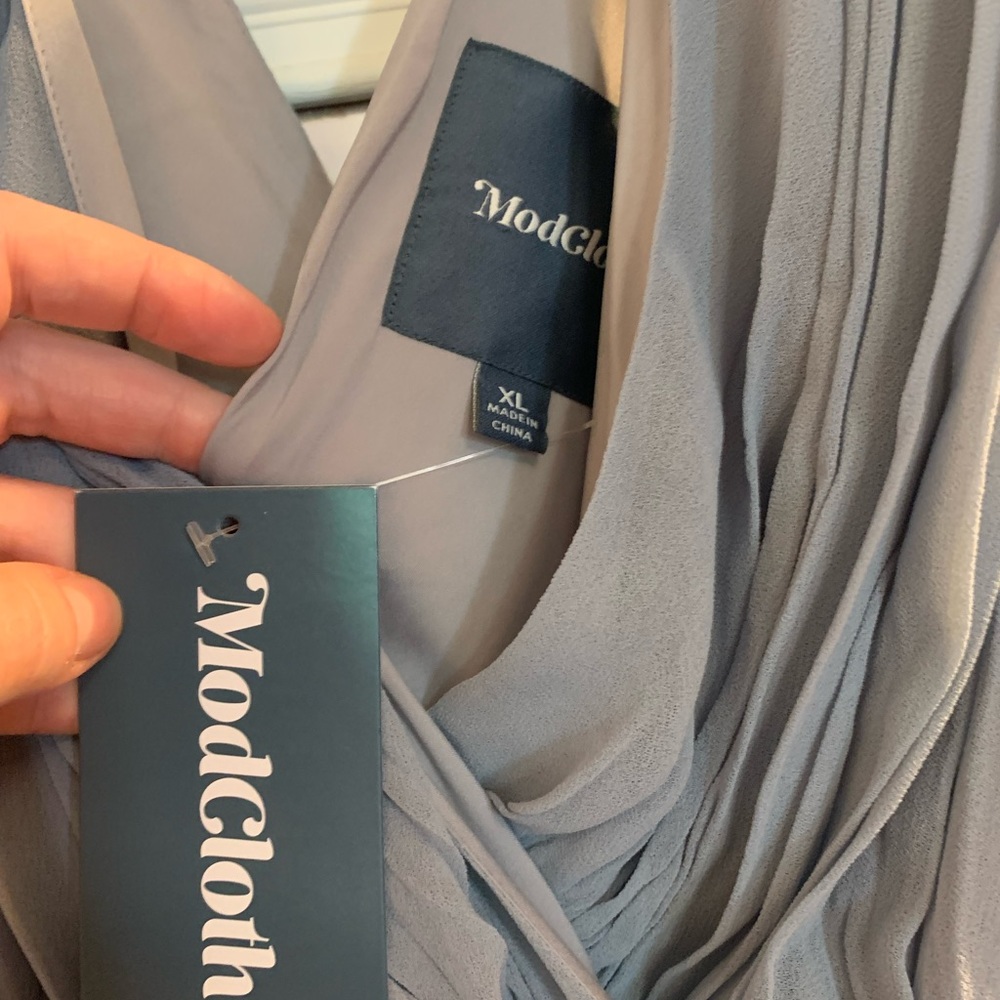 ModCloth Blue Midi Dress